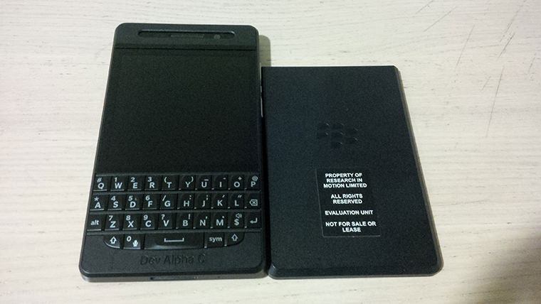 First Impressions of the BlackBerry Dev Alpha C