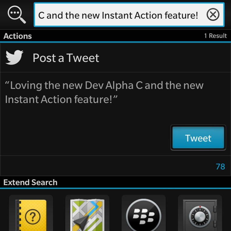 Dev Alpha C Instant Action